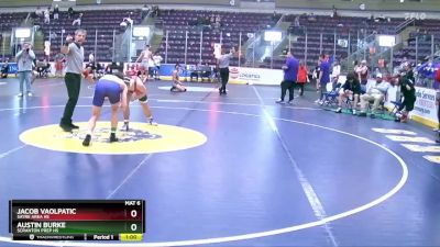 138 lbs Cons. Round 2 - Jacob Vaolpatic, Sayre Area Hs vs Austin Burke, Scranton Prep Hs