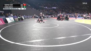 6A Boys 106 lbs Cons. Round 4 - Owen Hosch, Sunset Boys vs Griffin Farr, McDaniel Boys