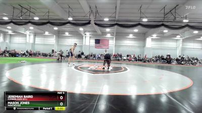 125 lbs Cons. Round 3 - Mason Jones, Manchester vs Jeremiah Baird, Cumberlands (Ky.)