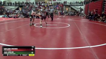 152 lbs Quarterfinal - Sam Welsh, Dubuque Hempstead vs Skylier Crooks, Fulton (H.S.)