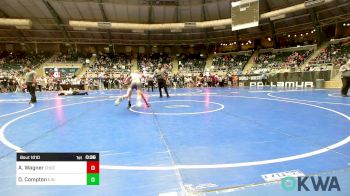 105 lbs Round Of 16 - Ayden Wagner, Choctaw Ironman Youth Wrestling vs Darrell Compton, Elgin Wrestling