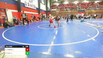 120 lbs Semifinal - Zebediah Tibbles, Tulsa Union vs Christian Cue, Sapulpa