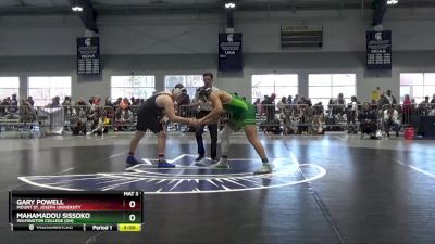 285 lbs Cons. Round 1 - Gary Powell, Mount St. Joseph University vs Mahamadou Sissoko, Wilmington College (oh)