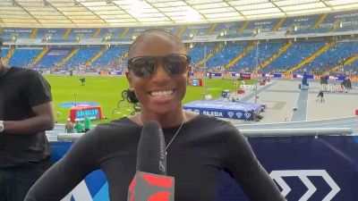 Melissa Jefferson-Wooden Wins Women's 100m in Silesia, Sets New Season's Best | 2026 Silesia Diamond League Post-Race Interview