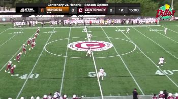 Highlight: Hendrix College vs Centenary (LA) Football | 2024 SCAC Football