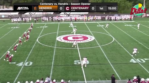 Highlight: Hendrix College vs Centenary (LA) Football | 2024 SCAC Football