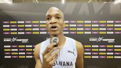 Busang Collen Kebinatshipi Ready to Leave It All on the Track in 400m Final | 2026 World Ultimate Champs