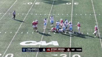 Highlights: Villanova Vs Stony Brook Football | 2024 CAA Football