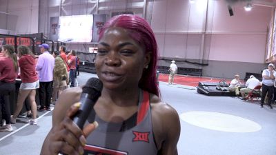 Rosemary Chukwuma 60m runner winner