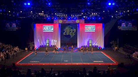 South Georgia Athletics - Black Ice [2022 L6 Limited XSmall/Small All Girl Finals] 2022 The Cheerleading Worlds