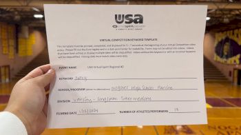 Nogales High School [Varsity - Song/Pom - Novice] 2024 USA Virtual Spirit Regional II