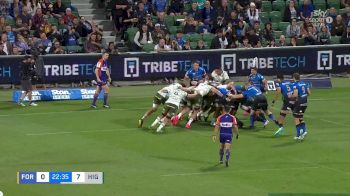 Ayden Johnstone with a Try vs Western Force
