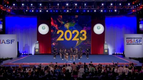 Cheer Extreme - Raleigh - Code Black (USA) [2023 L6 International Open Non Tumbling Coed Semis] 2023 The Cheerleading Worlds