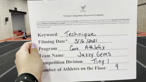 Core Athletix - Jazzy Gems [L1 Tiny] 2021 Varsity All Star Winter Virtual Competition Series: Event IV