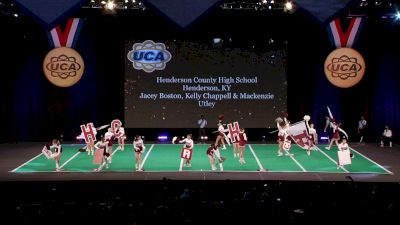 Henderson County High School [2022 Medium Varsity Division I Game Day Prelims] 2022 UCA National High School Cheerleading Championship