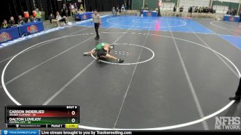 Dalton Lovejoy&nbsp;&nbsp;over&nbsp;Carson Inderlied