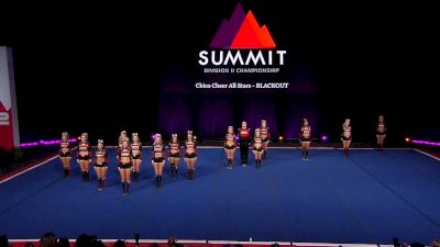 Chico Cheer All Stars - BLACKOUT [2022 L3 Senior Coed - Small Finals] 2022 The D2 Summit