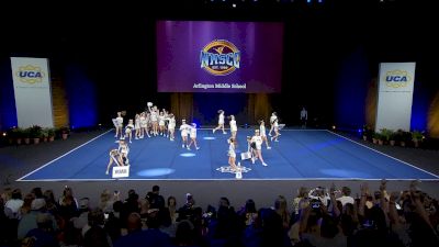 Arlington Middle School [2022 Large Junior High Semis] 2022 UCA National High School Cheerleading Championship