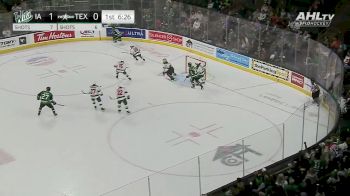Wild Goaltender Samuel Hlavaj Makes Blocker Save