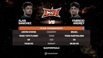 Fabricio Andrey vs Alan Sanchez | CJI 2