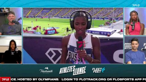 Masai Russell On The Athlete's Lounge
