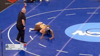 131 lb R16 Aubre Krazer, Lehigh vs Isis Severe, Allen