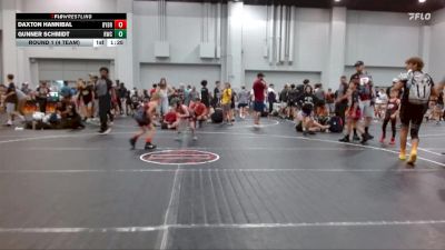 52 lbs Round 1 (4 Team) - Gunner Schmidt, Rabbit Wrestling Club vs Daxton Hannibal, Backyard Brawlers Red
