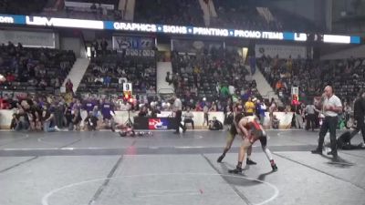 110 lbs Cons. Round 1 - Andrew Chapman, Lawrence Elite Wrestling Club vs Xavier Gonzales, Garden City