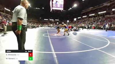 190 lbs Consi Of 16 #1 - Anaya Whiteside, Lincoln (Stockton) vs Marisela Romero, Live Oak (NS)