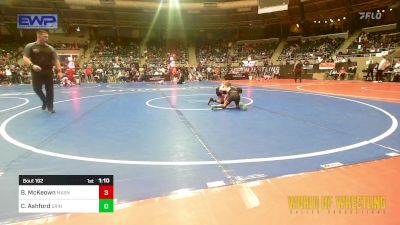 55 lbs Semifinal - Beau McKeown, Mat Assassins vs Chance Ashford, Grindhouse