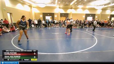 180+ Round 2 - Kyzie Potter, Bear River Wrestling Club vs Tevia Nau Rarick, Westlake Wrestling Club