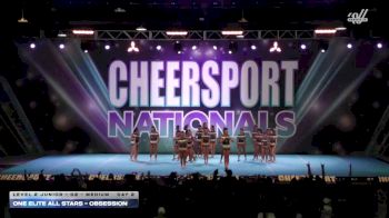 One Elite Allstars - Obsession [2026 L2 Junior - D2 - Medium Day 2] 2026 CHEERSPORT National All Star Cheerleading Championship