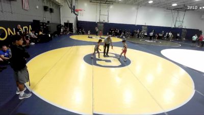 63 lbs Quarterfinal - Ray Lopez, Pounders Wrestling Club vs Caleb Johnson, Rancho Bernardo Wrestling Club