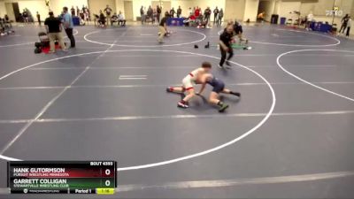 108 lbs Cons. Semi - Hank Gutormson, Pursuit Wrestling Minnesota vs Garrett Colligan, Stewartville Wrestling Club