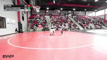 120 lbs 3rd Place Match - Max Hirn, CROSSINGS CHRISTIAN vs Michael Robertson, Bentonville West High School