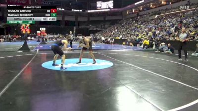 157 lbs Cons. Round 1 - Maclain Morency, Grand Valley St. vs Nicolas Zamora, Maryville (MO)