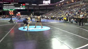 157 lbs Cons. Round 1 - Maclain Morency, Grand Valley St. vs Nicolas Zamora, Maryville (MO)
