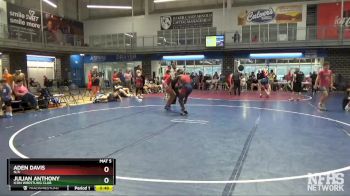 132 lbs Cons. Round 3 - Aden Davis, N/a vs Julian Anthony, Icon Wrestling Club