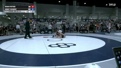 65 kg Cons. Rd Of 32 - Evan Potter, Southern Oregon RTC vs Jimmy Nugent, Chippewa Wrestling Club