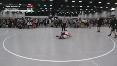 88 lbs Champ. Rd Of 16 - Hank Droessler, RT Elite Wrestling vs Kolton Hartman, Ohio