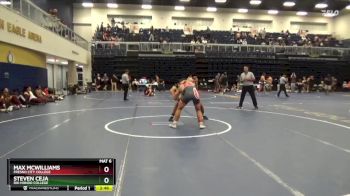 174 lbs Cons. Round 5 - Steven Ceja, Rio Hondo College vs Max Mcwilliams, Fresno City College