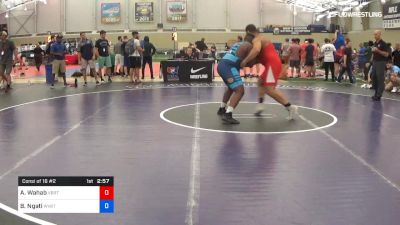 125 kg Consi Of 16 #2 - Ali Wahab, Virginia Beach Regional Training Center vs Brandon Ngati, West Virgina Regional Training Tenter