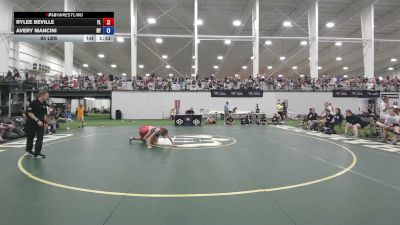 95 lbs Rylee Beville, Florida vs Avery Mancini, New York