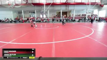 184 lbs Semifinal - Owen Butler, Indianapolis vs Zach Wagner, Wabash