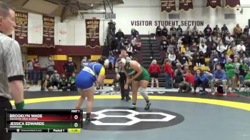 235 lbs Semifinal - Jessica Edwards, Harrison vs Brooklyn Wade, Wooster High School