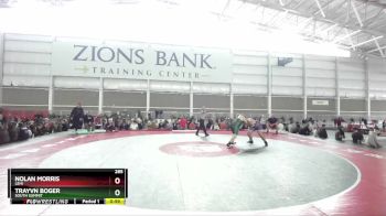 285 lbs Champ. Round 2 - Trayvn Boger, South Summit vs Nolan Morris, Lehi
