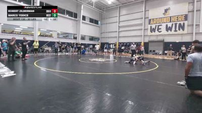 90 lbs Consi Of 8 #1 - Robert Zilberman, Brooklyn vs Marco Yodice, West Milford