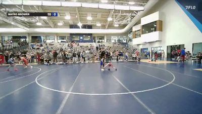 38 lbs Round 2 - Amos McCoy, Charger Wrestling Club vs Mateo Brower, Tiger Combat Club