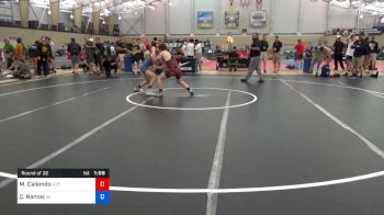 65 kg Round Of 32 - Michael Caliendo, Izzy Style vs Cole Ramos, Team Wisconsin