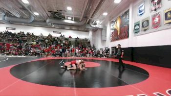 130 lbs Champ. Round 3 - Mady MacMillan, Columbine vs Lillian Plaisance, Denver East